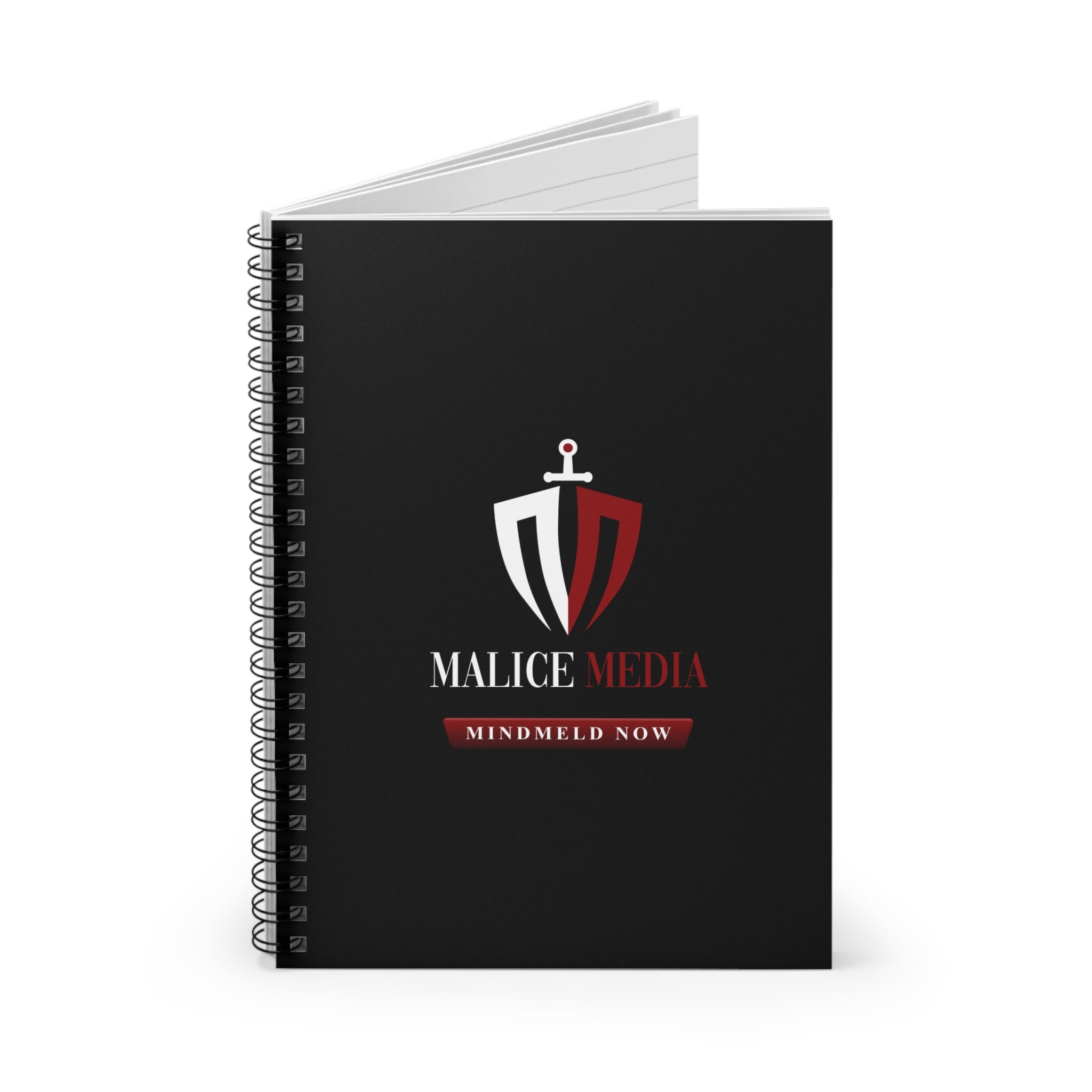 Spiral Notebook - Ruled Line - Malice Media