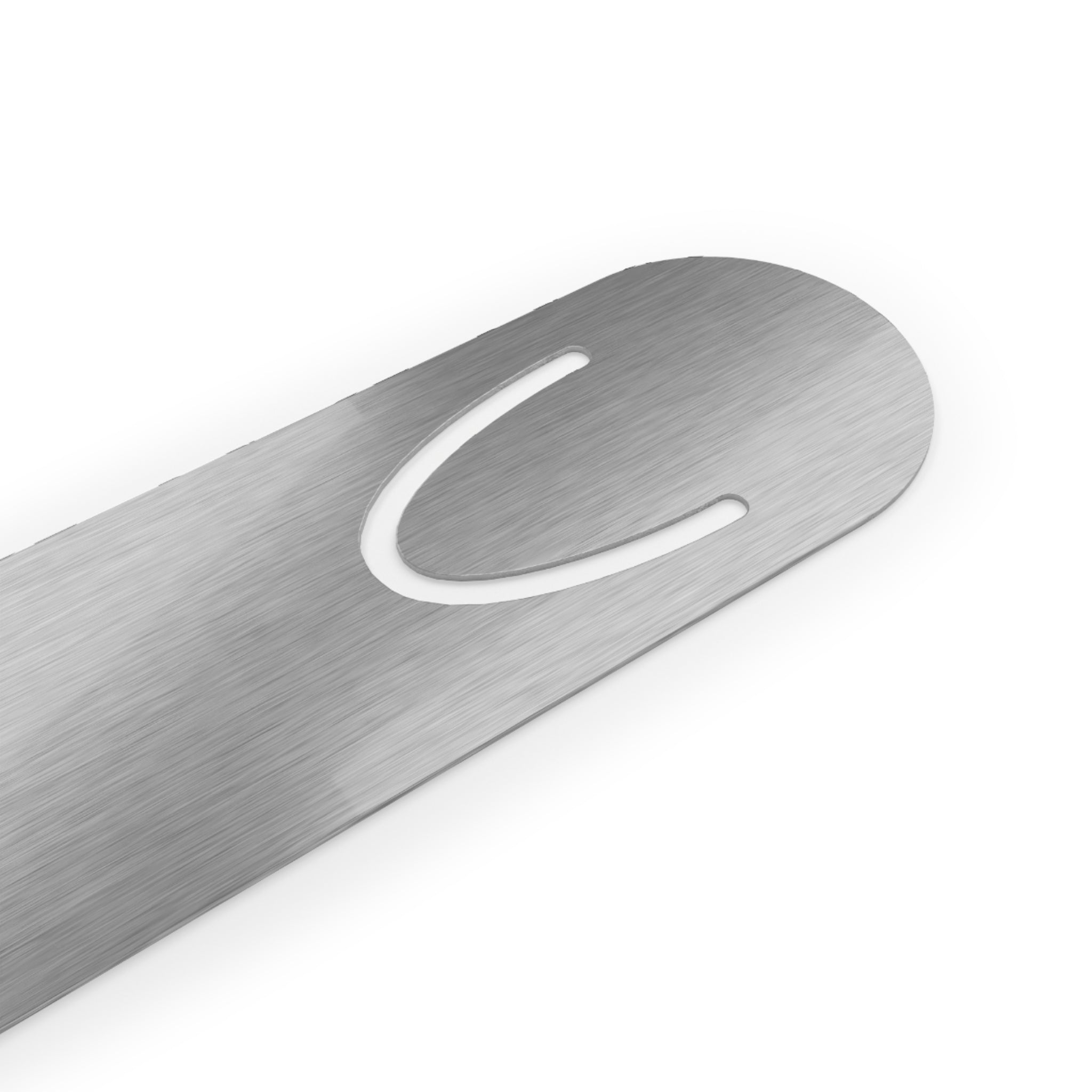 Aluminum Bookmark - RAZ Logo White