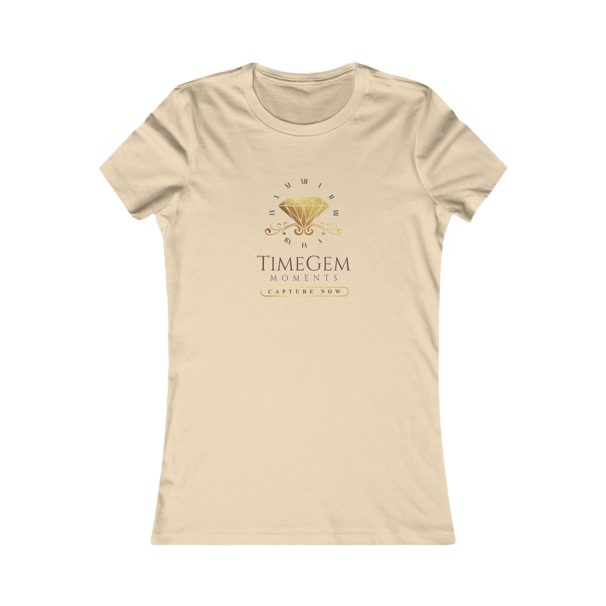 Elegant Women's Favorite Tee - Time Gem Moments