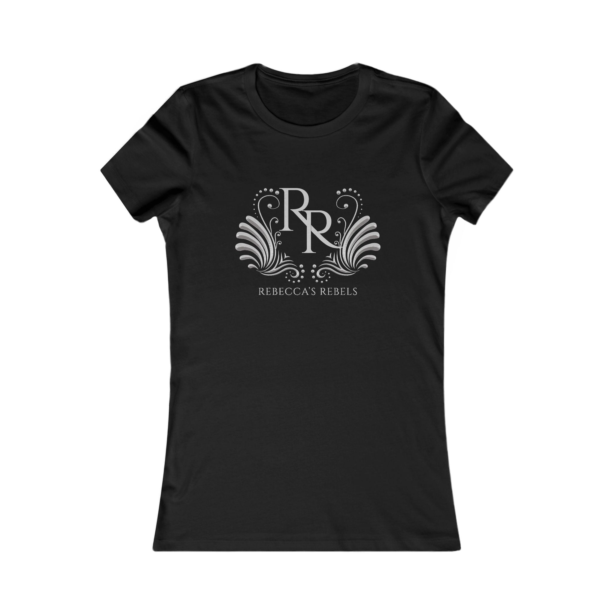 Elegant Women's Favorite Tee - Rebecca's Rebels Gray