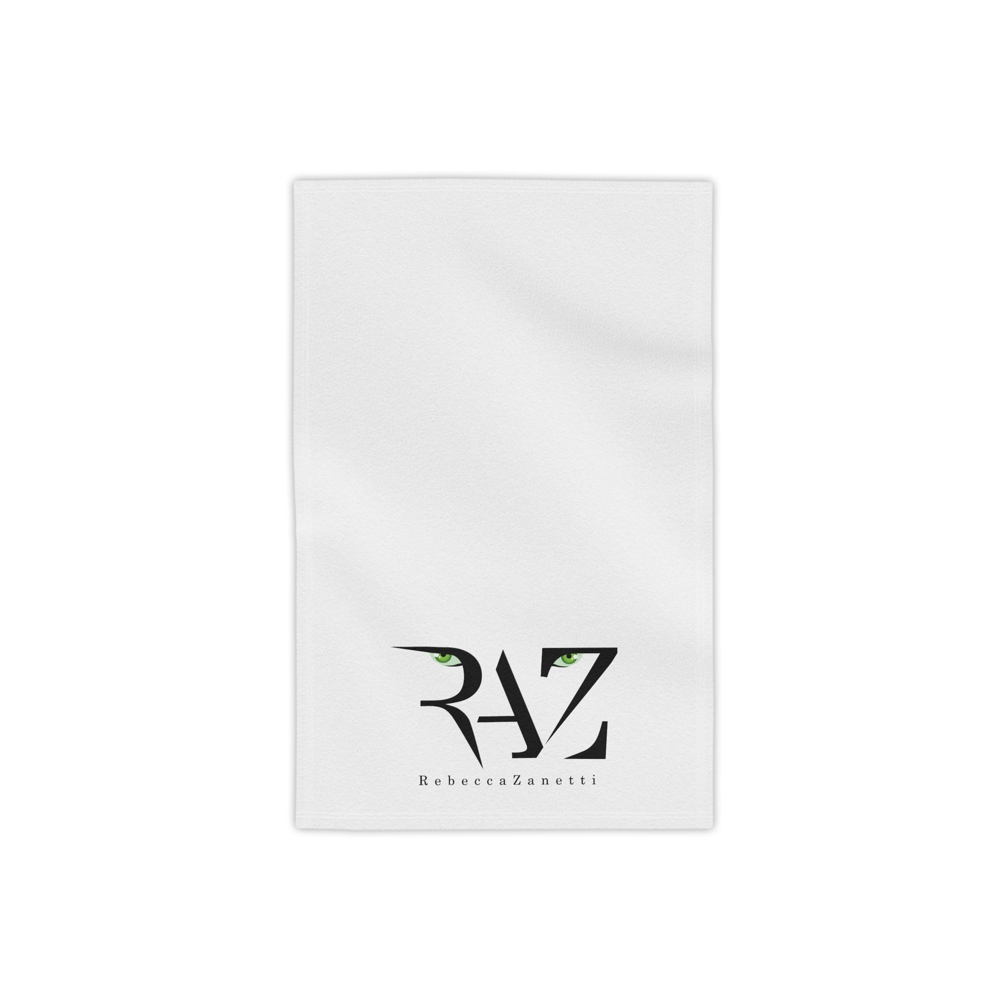 Logo Raz Store Beach Towels - RAZ Logo White – Rebecca Zanetti