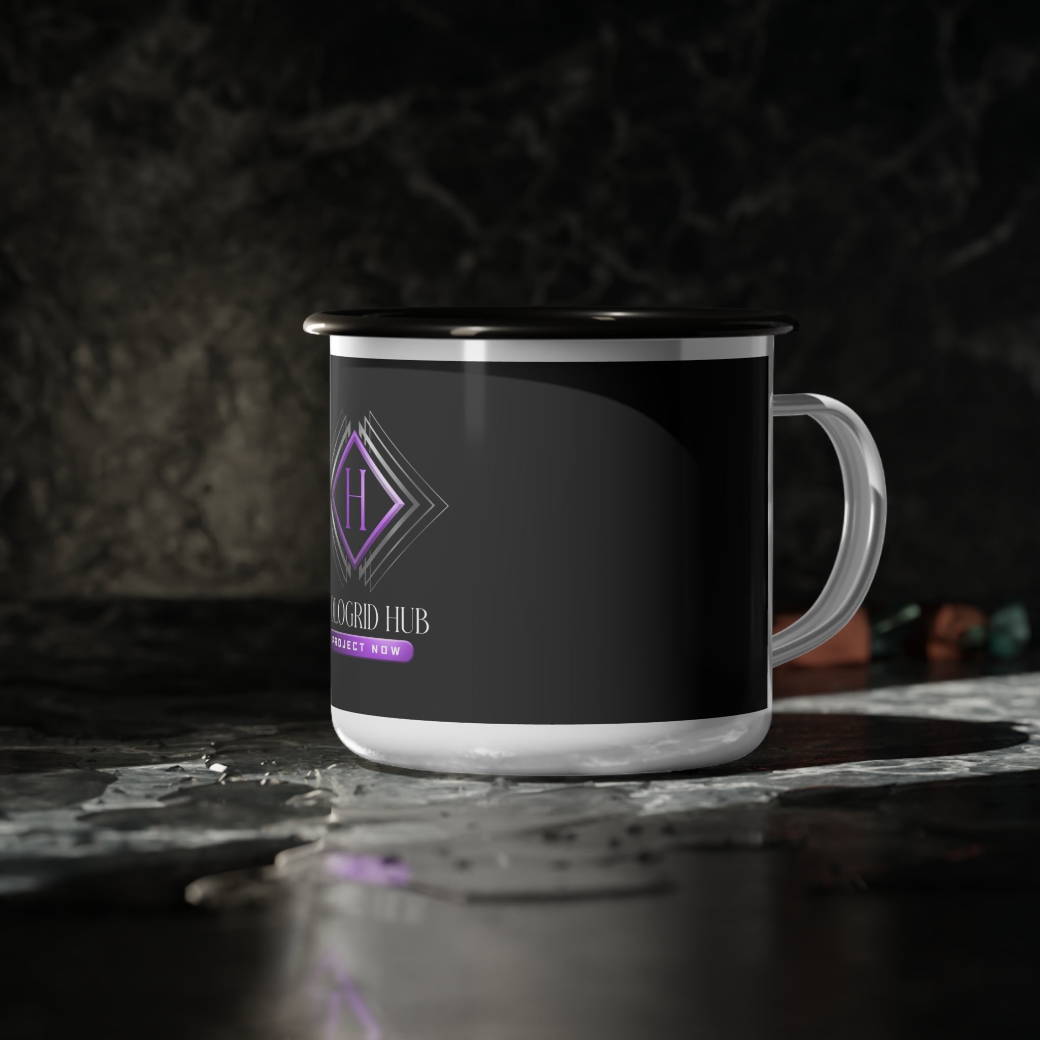 Enamel Camp Cup – Hologrid Hub