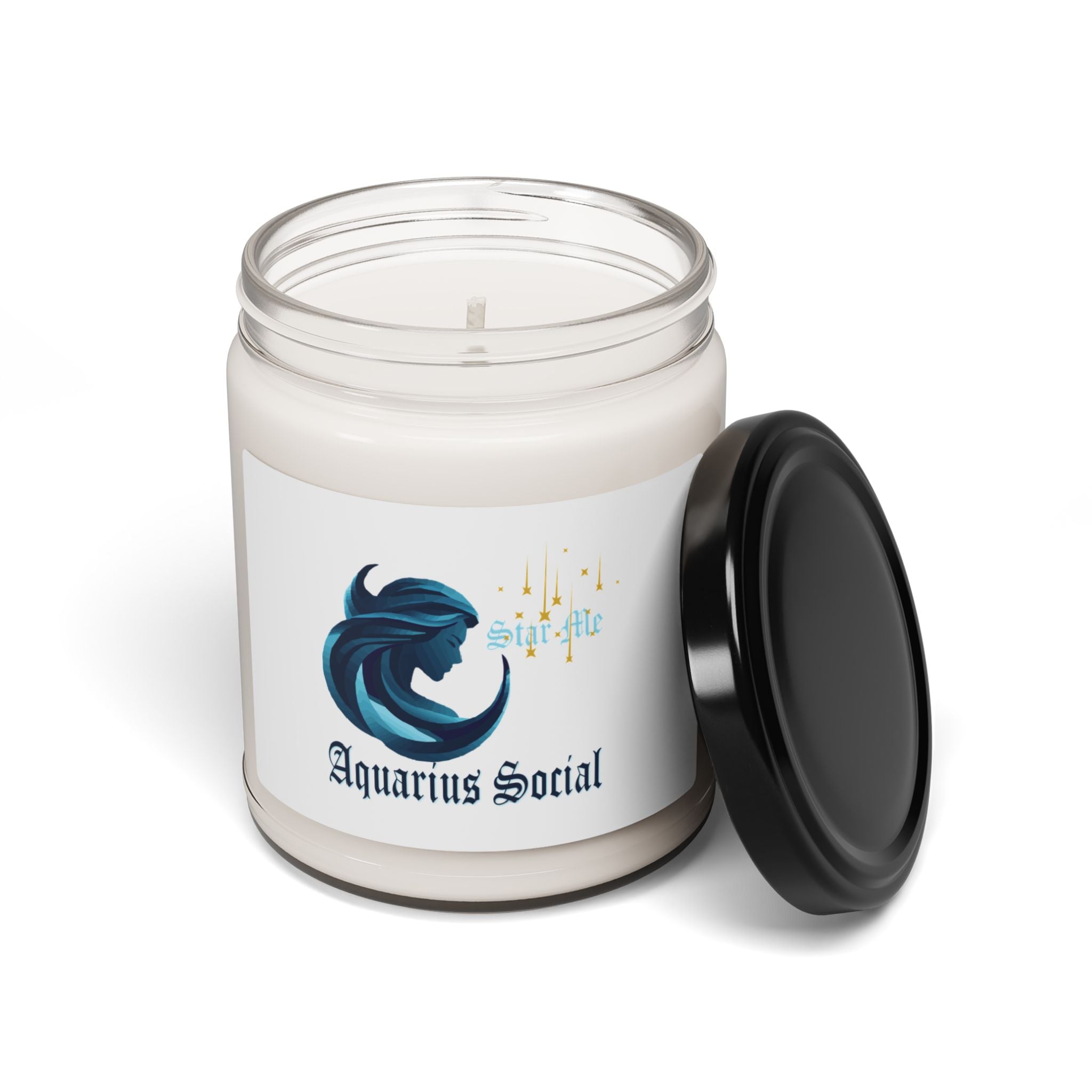 Scented Soy Candle - 9oz - Aquarius Social