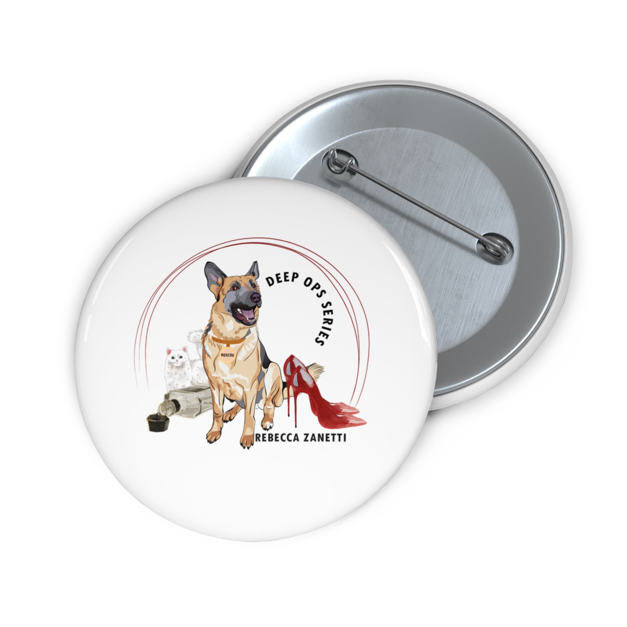 Custom Pin Buttons - Deep Ops