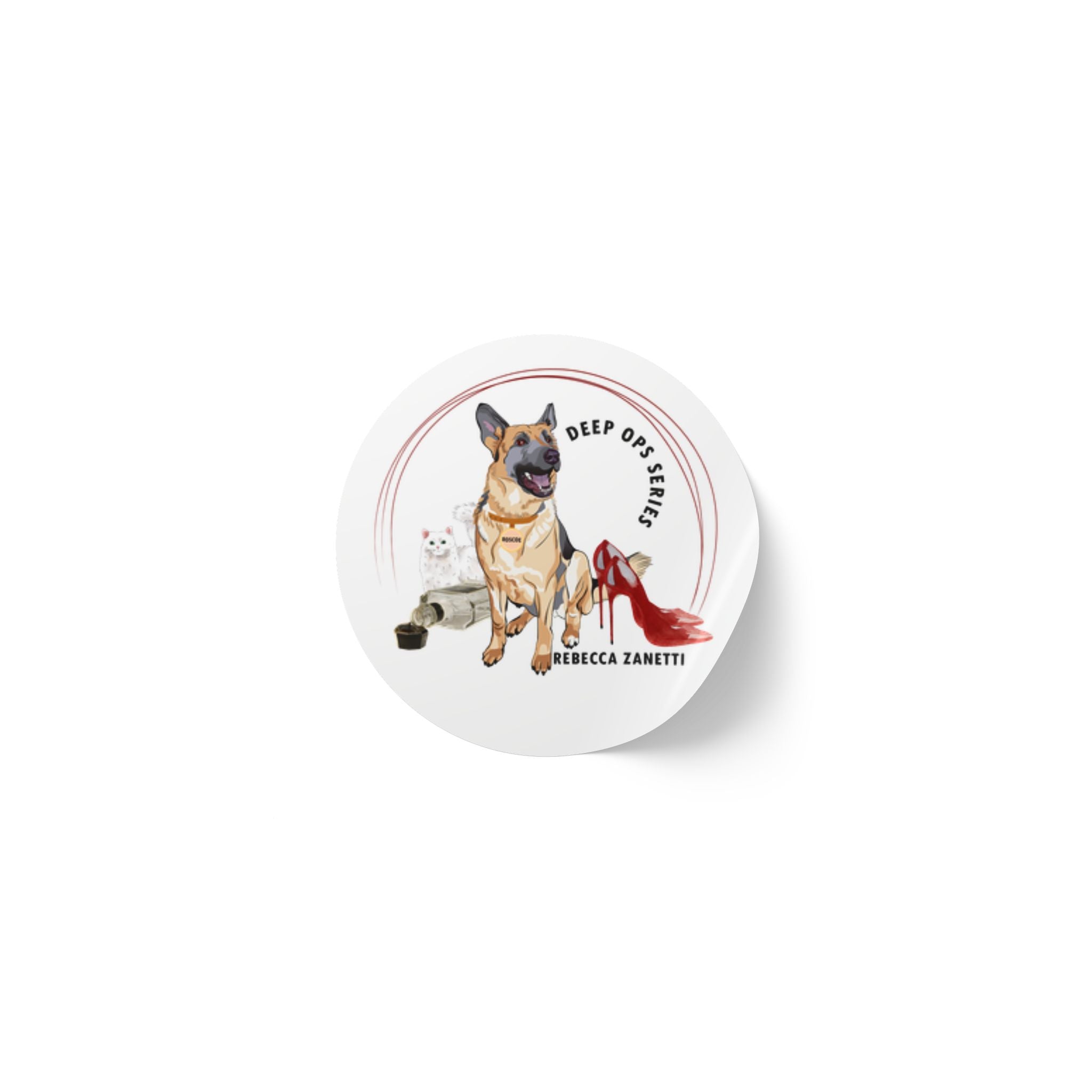 Round Sticker Labels - Deep Ops