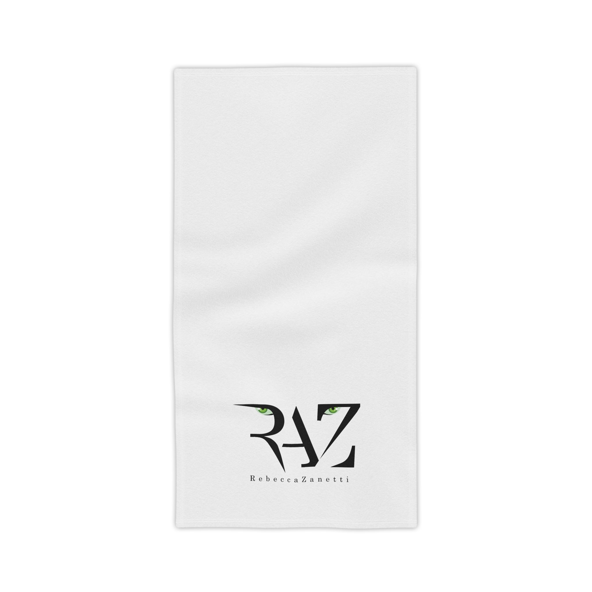 Beach Towels - RAZ Logo White