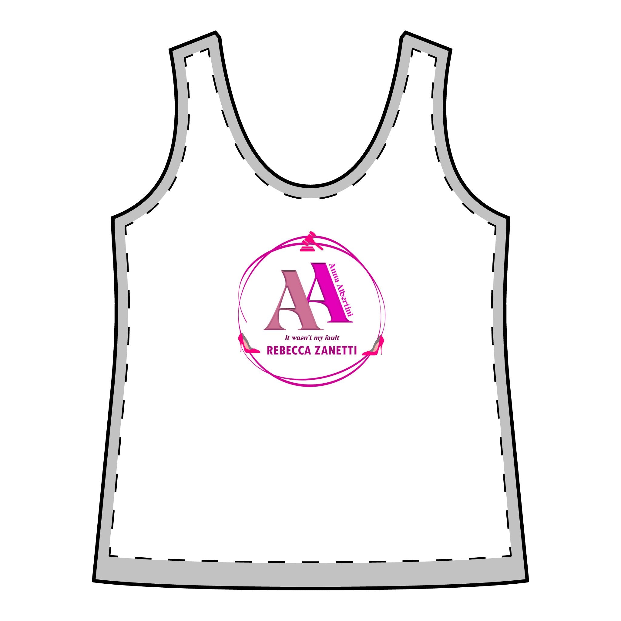 Sporty Women's Racerback Tank - Anna Albertini Files