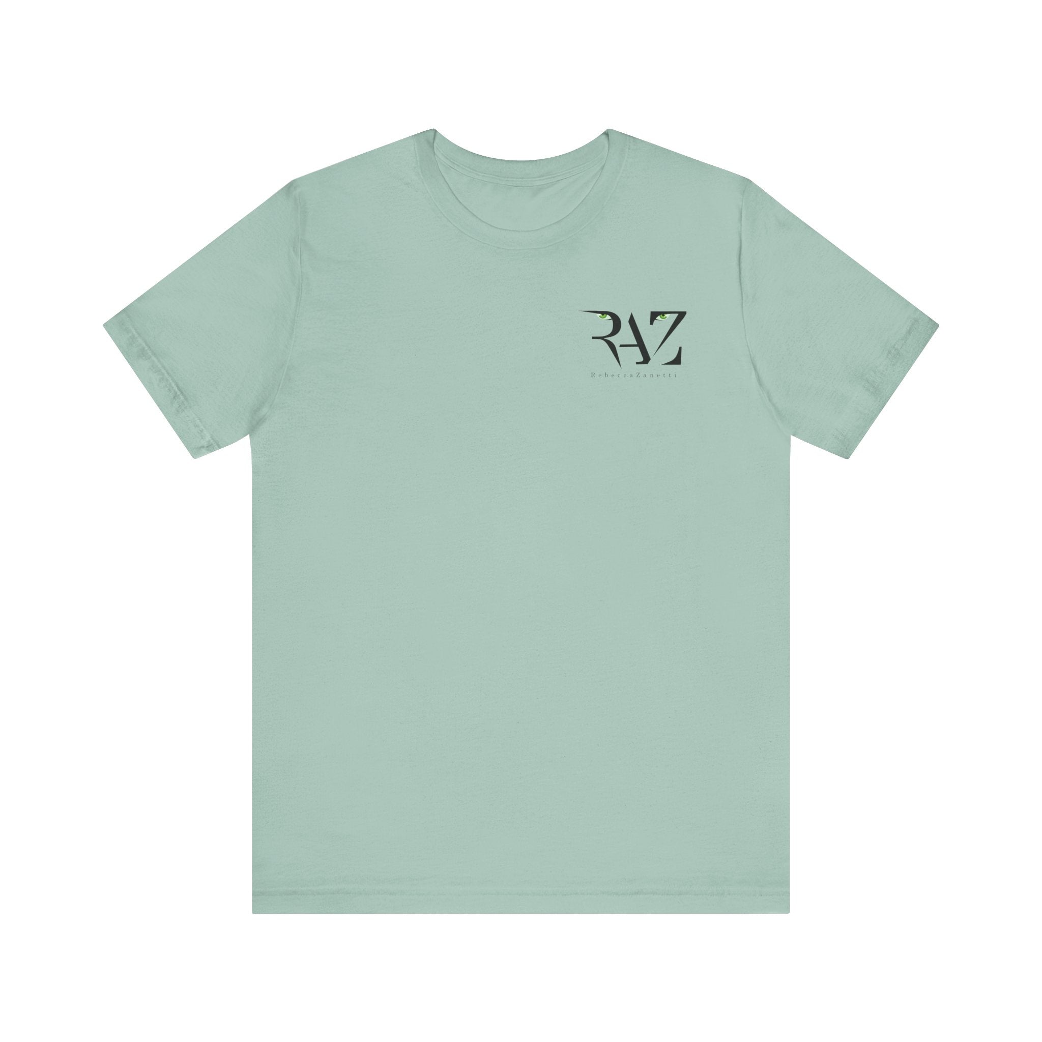 Tee Raz Muhammad Unisex Short Sleeve Tee - RAZ Logo Front, Deep Ops Logo Back – Rebecca ...