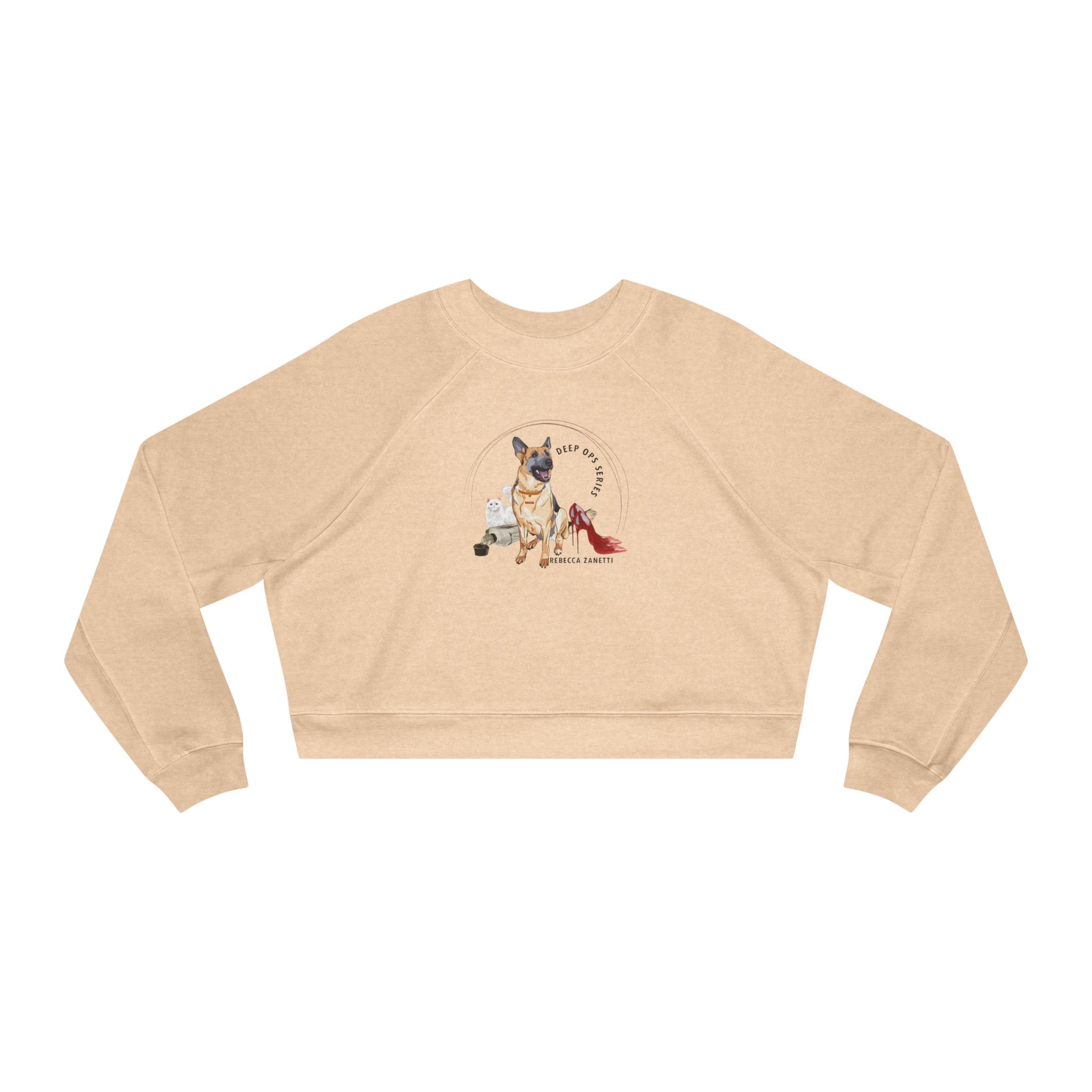 Women's Cropped Fleece Pullover - Deep Ops