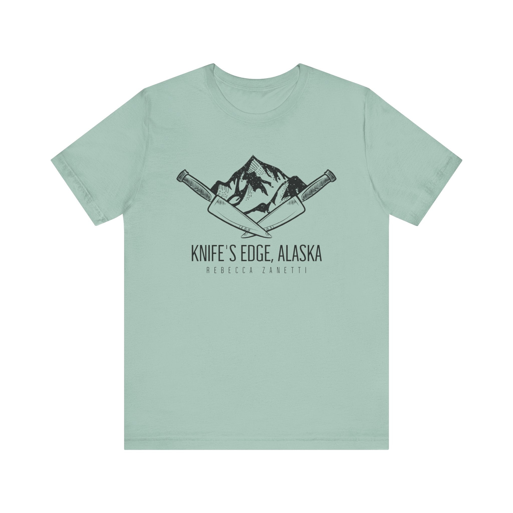 Unisex Short Sleeve Tee - Knife's Edge, Alaska