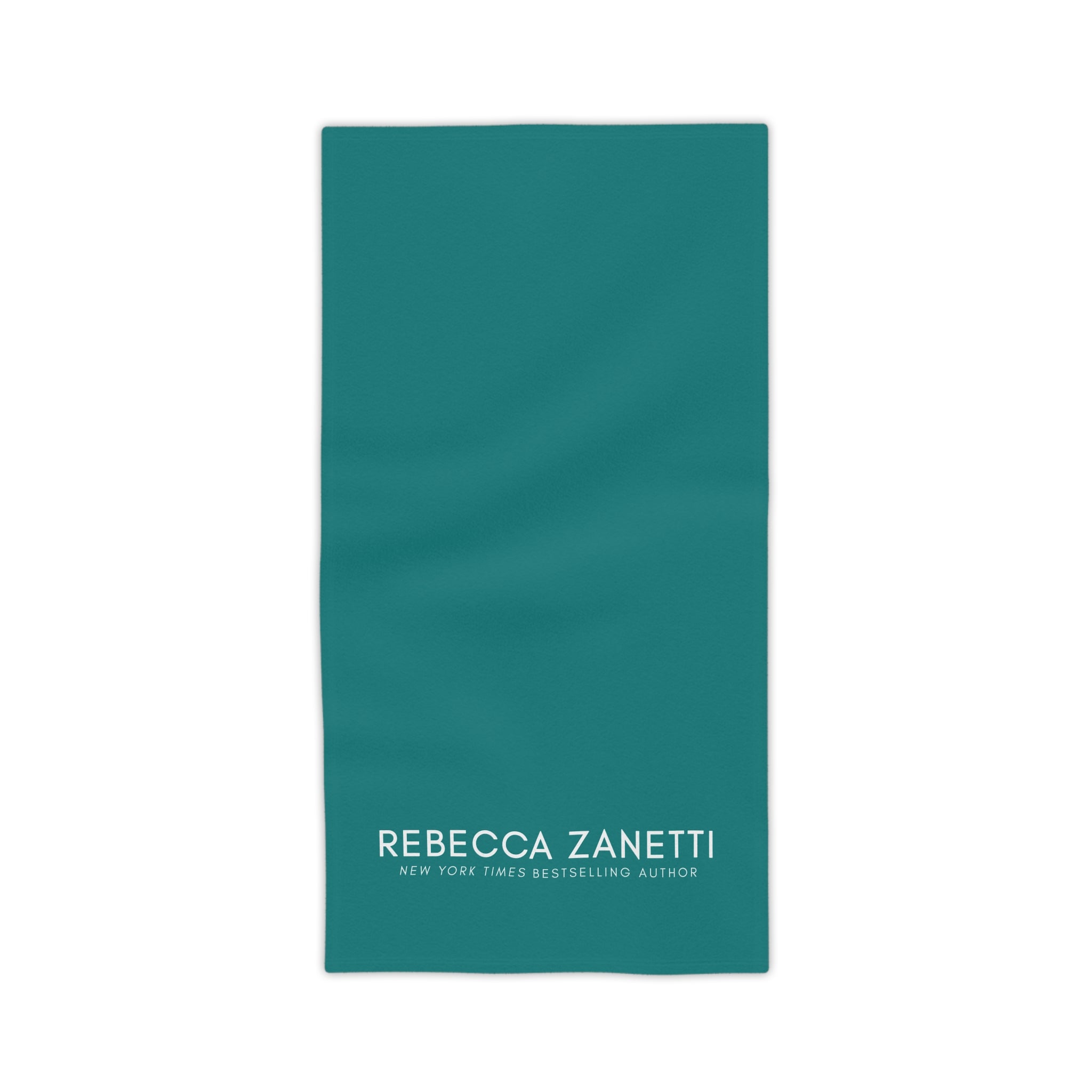 Beach Towels - Rebecca Zanetti Logo Teal