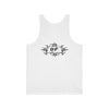 Unisex Jersey Tank Top - Rebecca Zanetti Logo Front, Dark Protectors Back