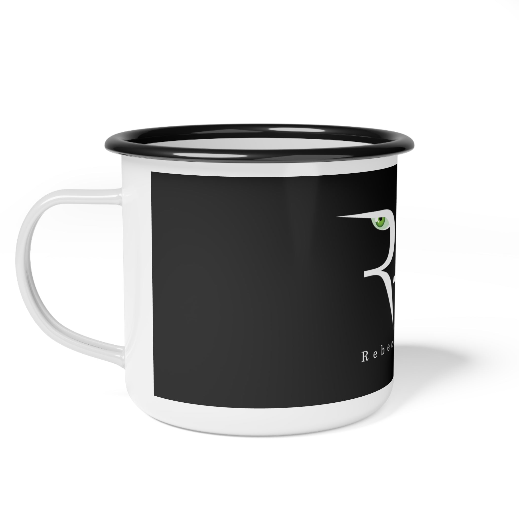 Enamel Camp Cup – RAZ Logo Black