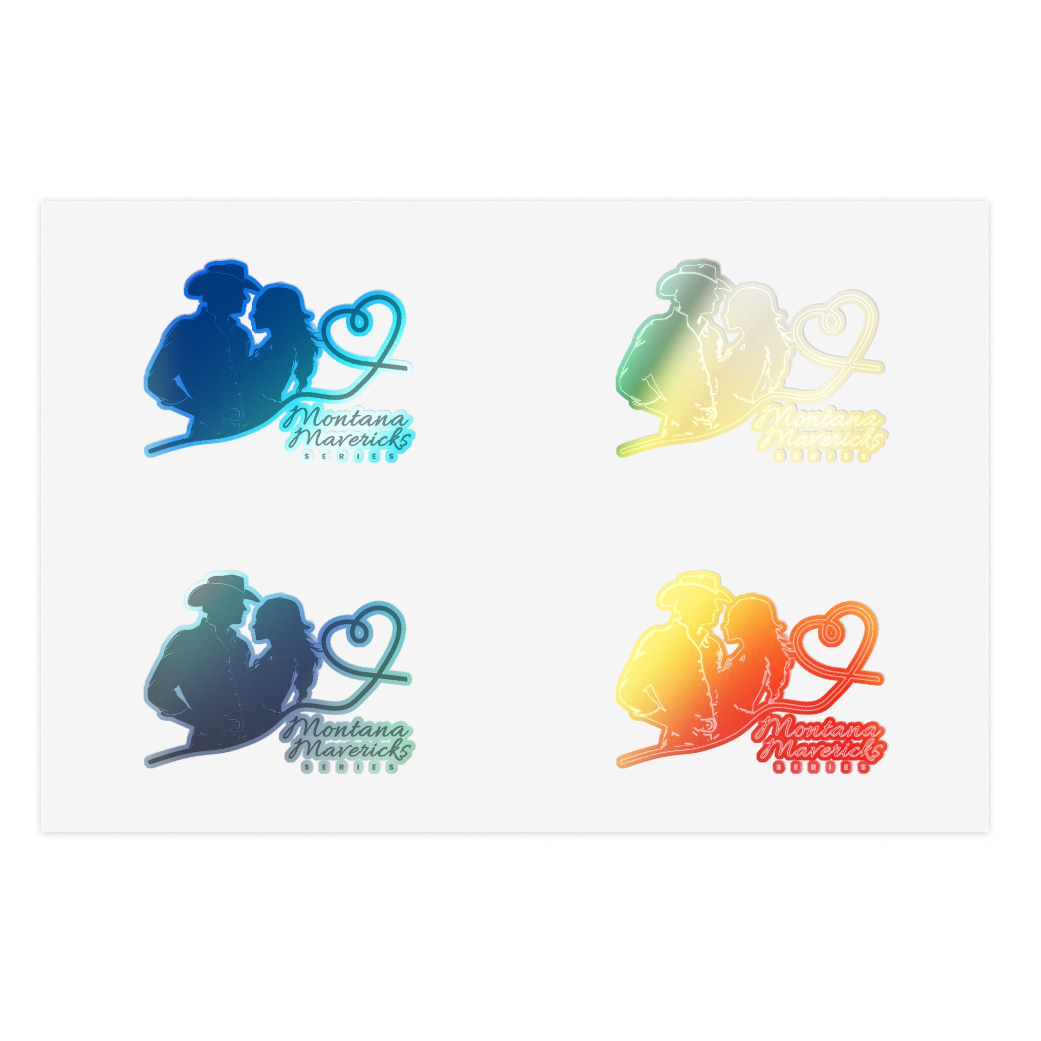 5pcs Sticker Sheet - Montana Mavericks