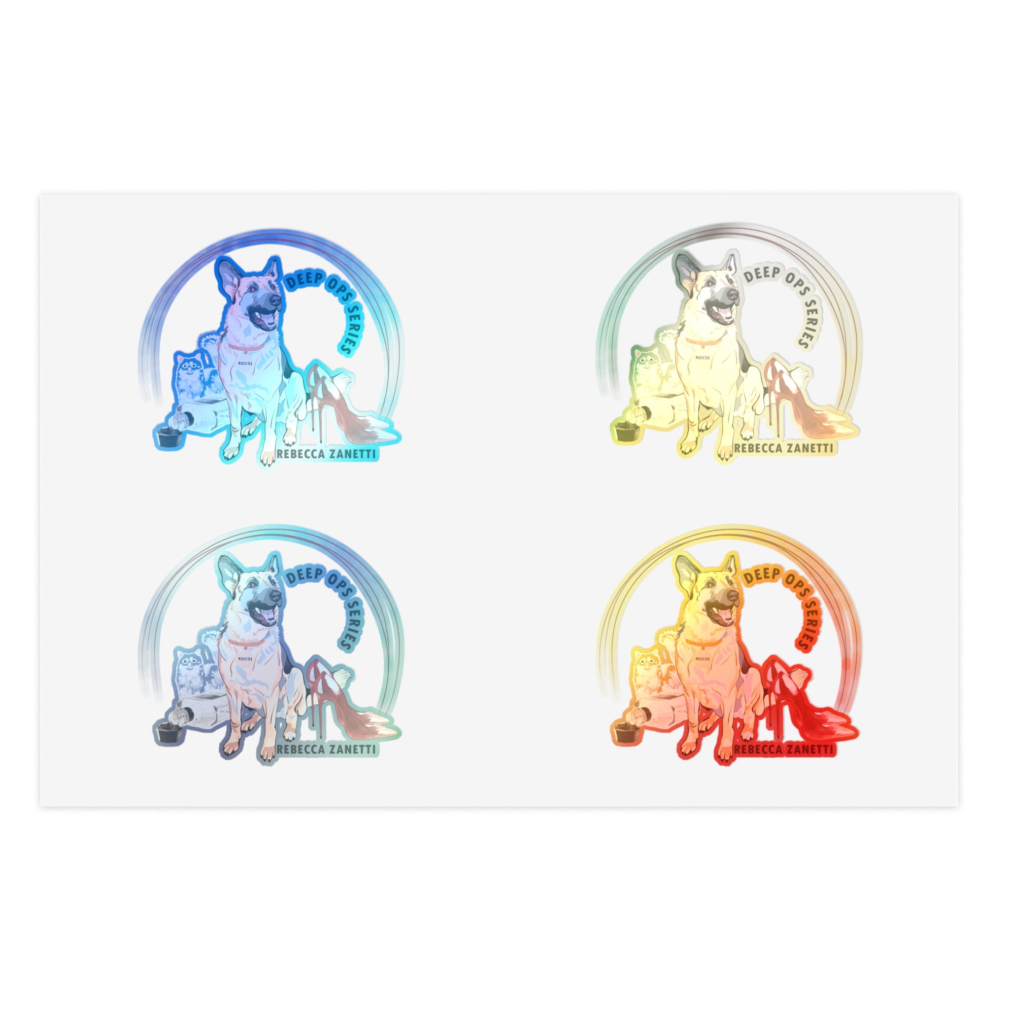 5pcs Sticker Sheet - Deep Ops