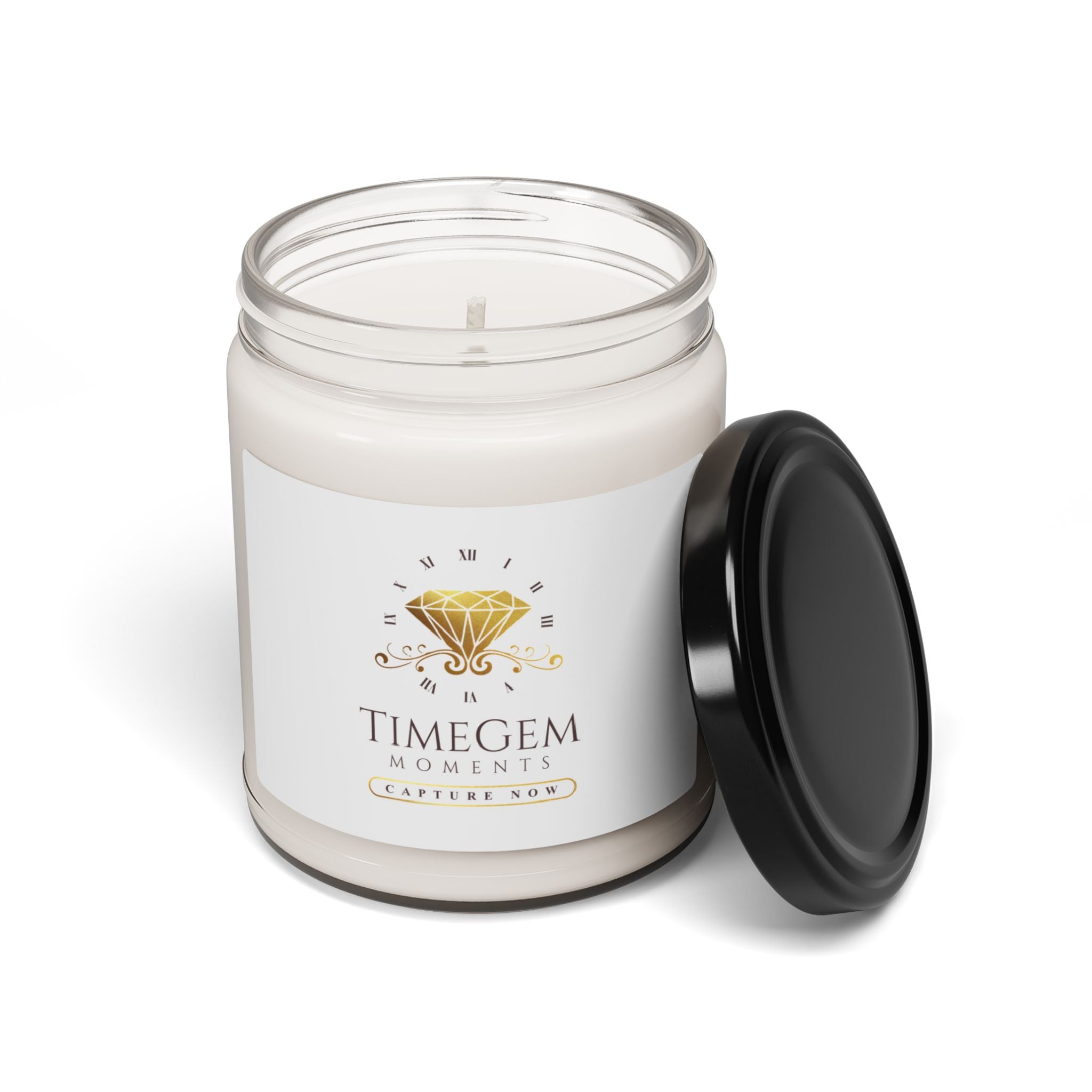 Scented Soy Candle - 9oz - TimeGem Moments