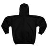 Unisex Zip Hoodie Black - Rebecca Zanetti Logo