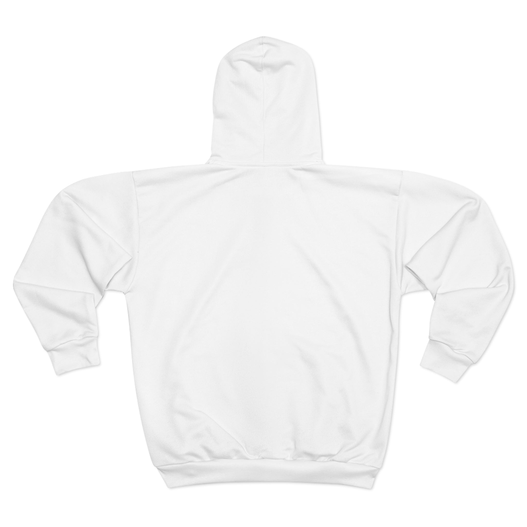 Unisex Zip Hoodie White - Dark Protectors Logo