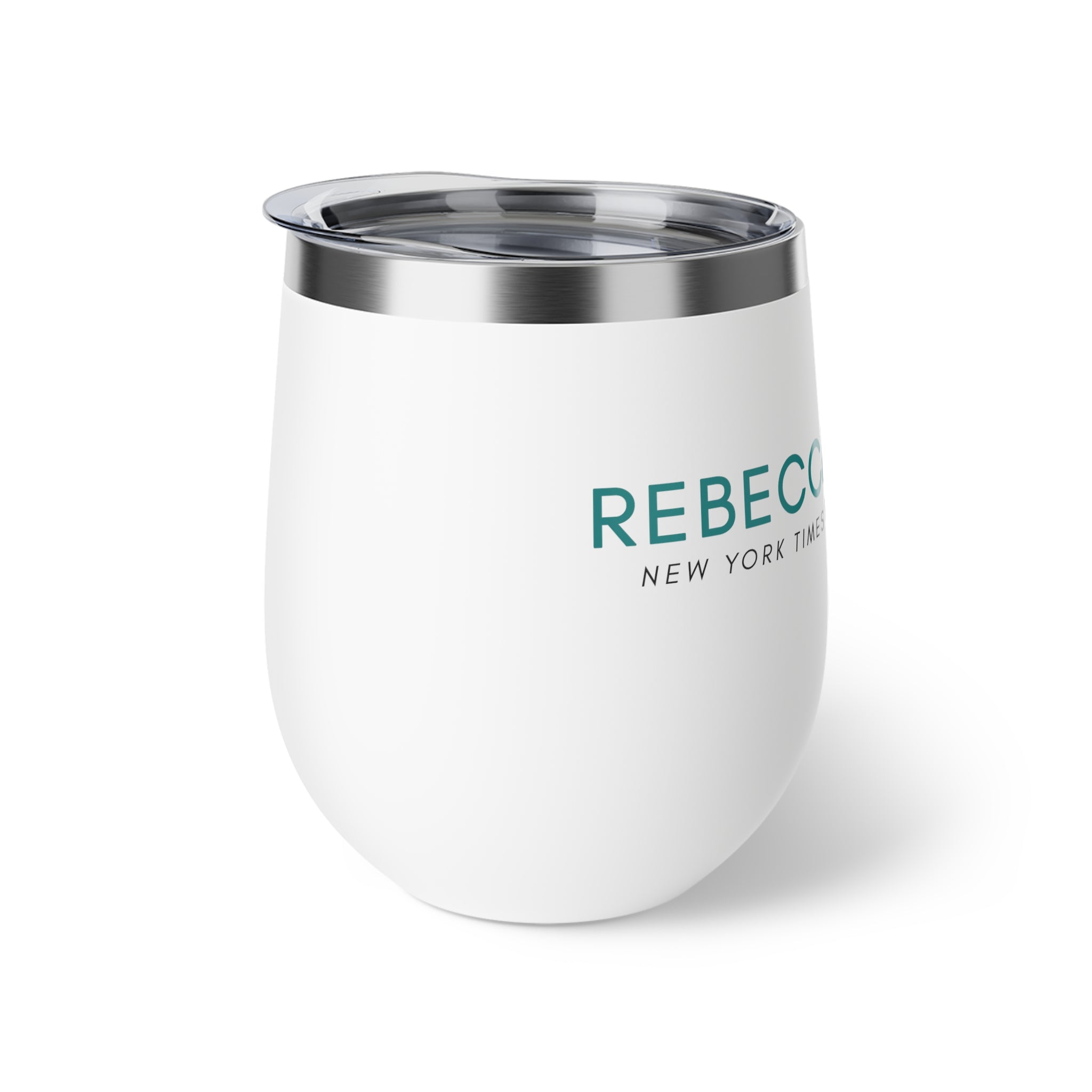 Author-Branded 12oz Insulated Wine Tumbler — Rebecca Zanetti Logo