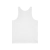 Unisex Jersey Tank Top - Aquarius Social Front