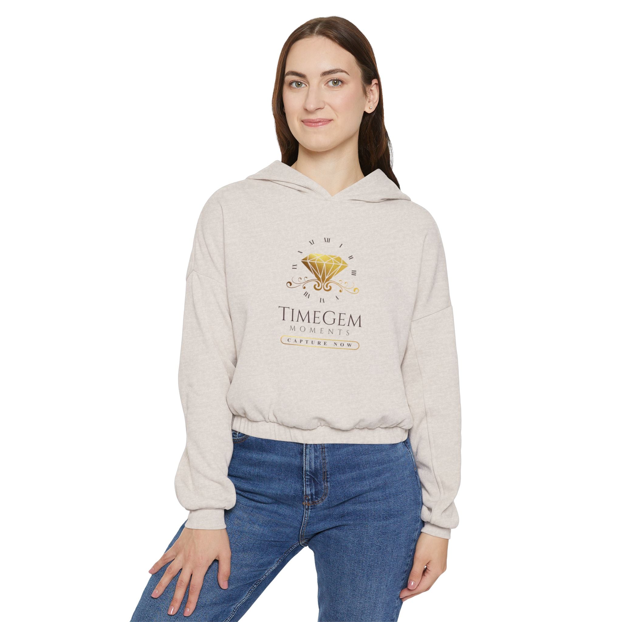 Women’s Cinched Bottom Hoodie - TimeGem Moments