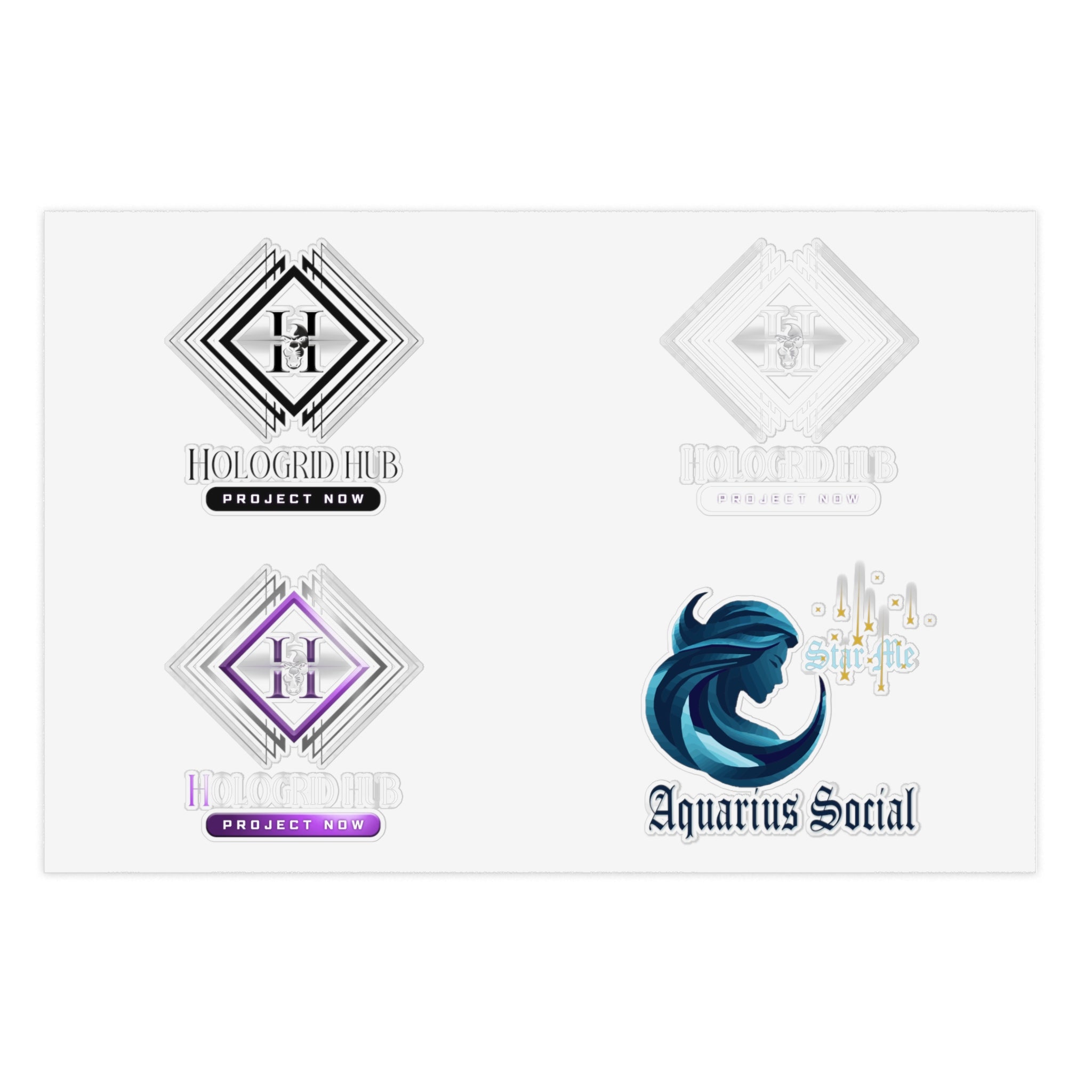 5pcs Sticker Sheet Bundle - Grimm Bargains