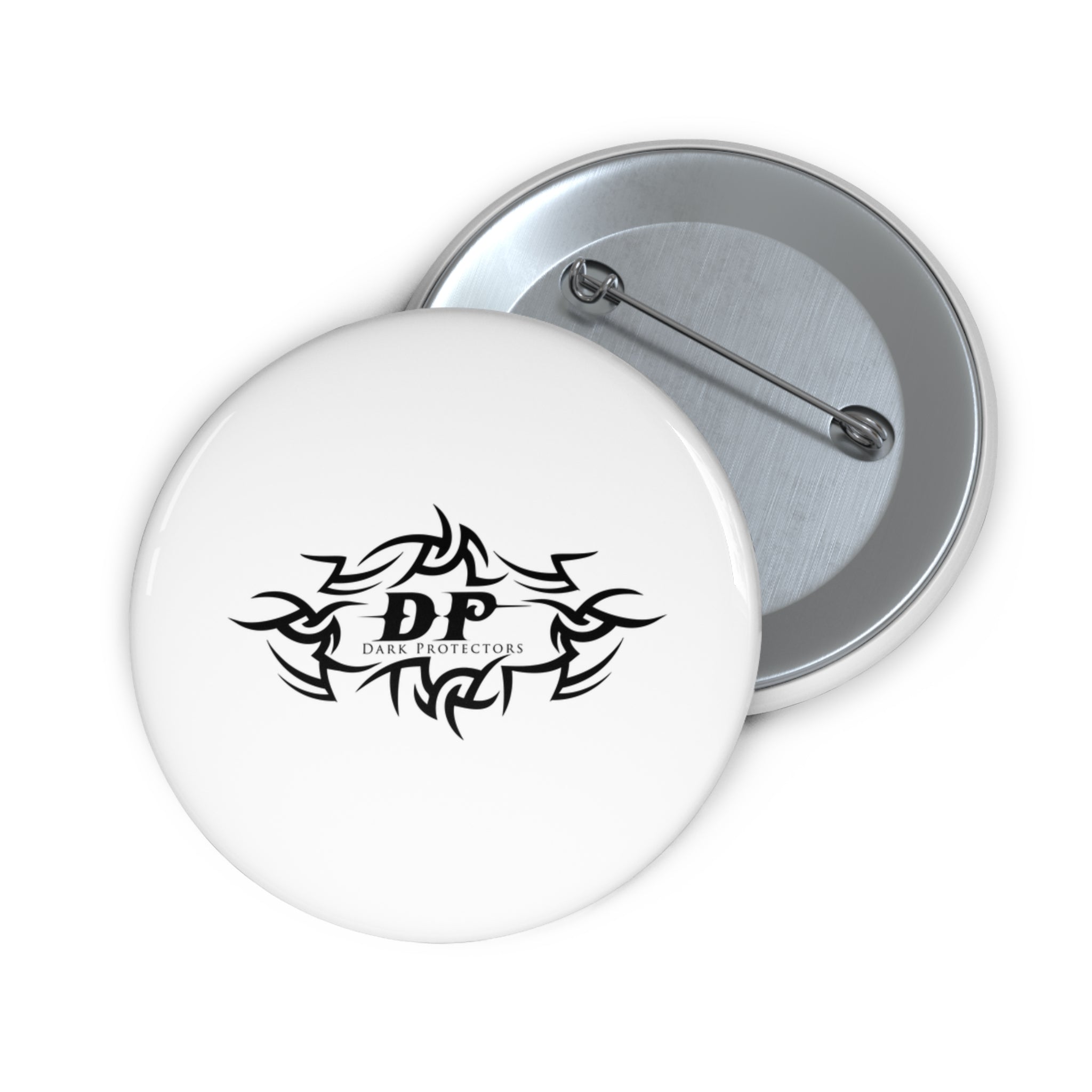 Custom Pin Buttons - Dark Protectors