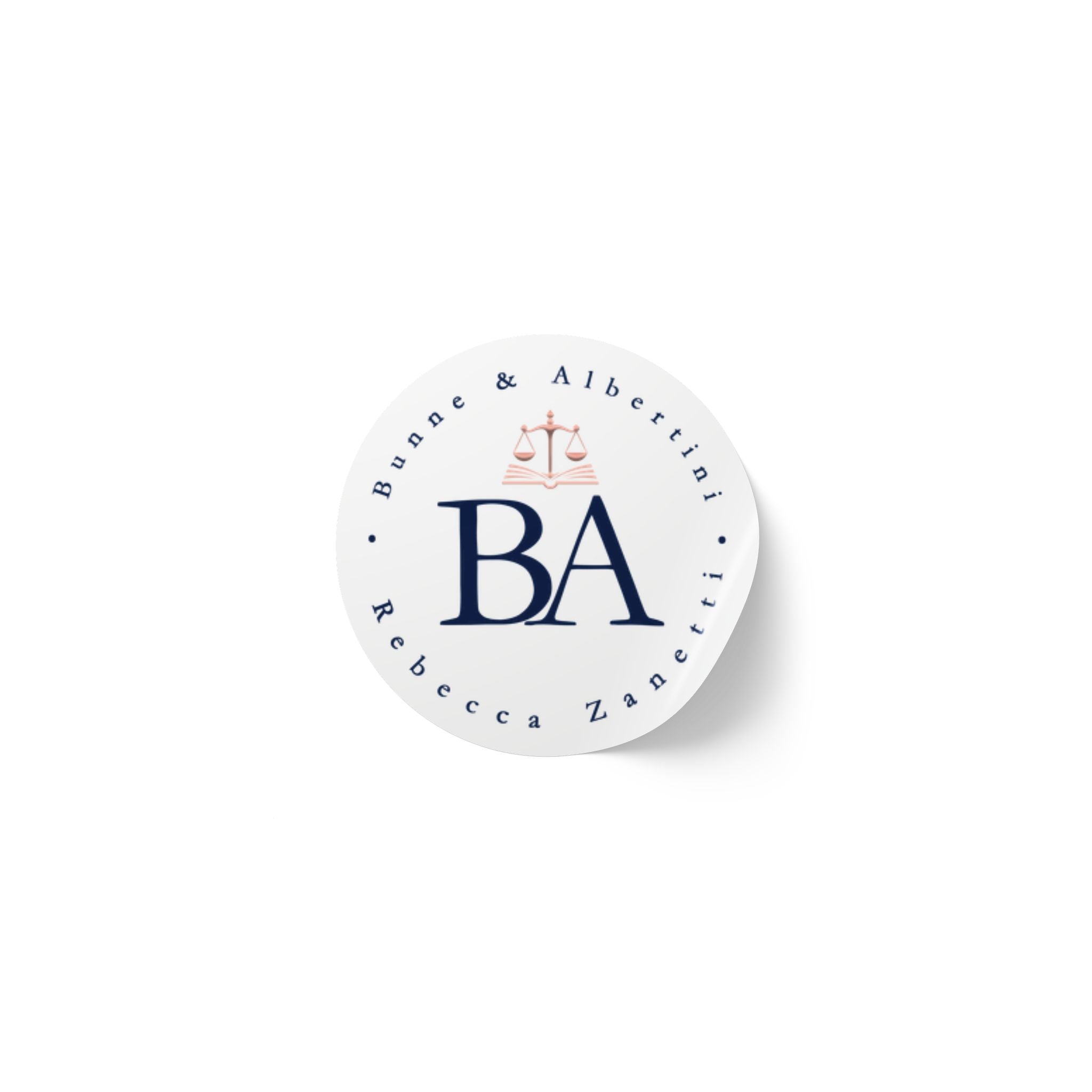 Round Sticker Labels - Bunne & Albertini