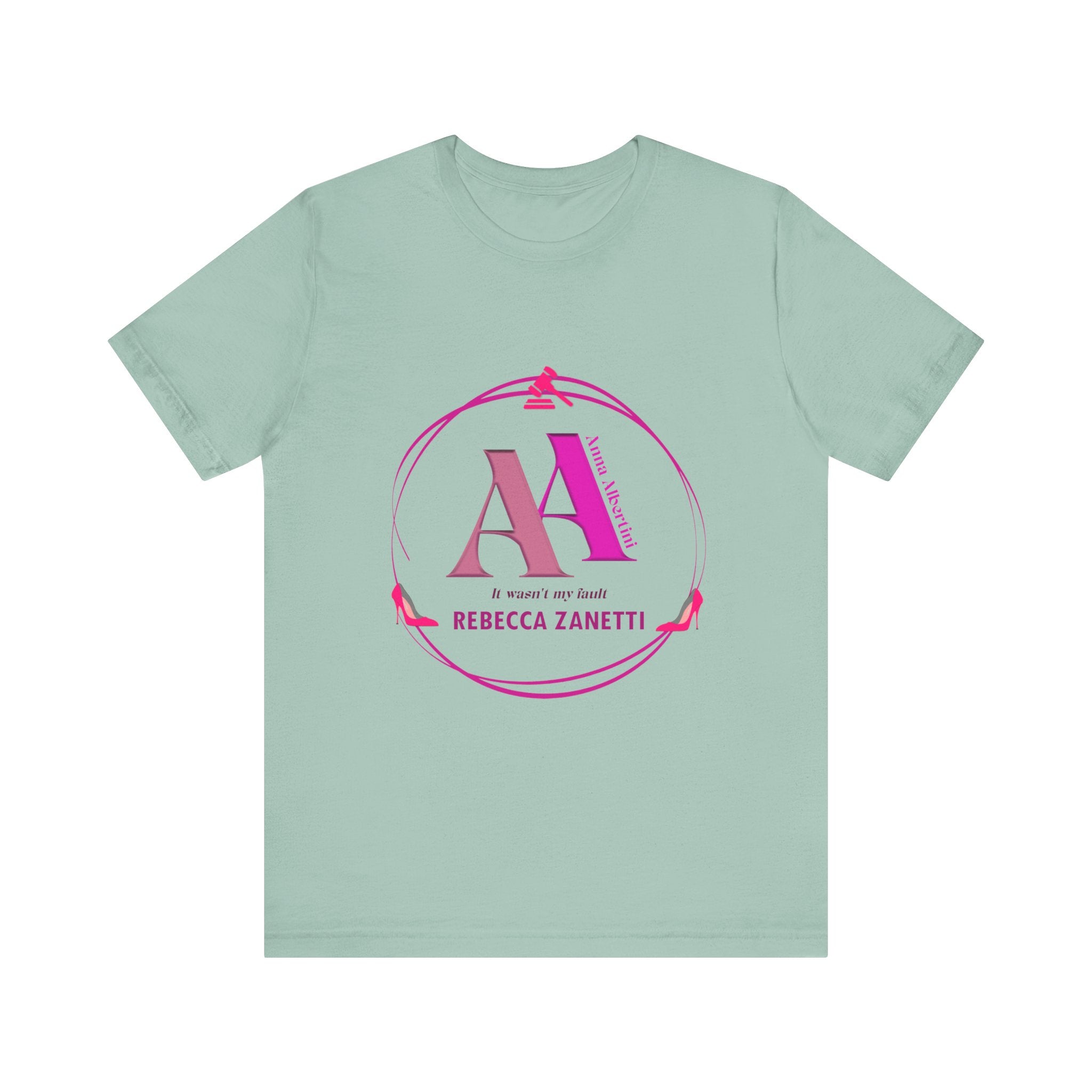 Unisex Short Sleeve Tee - Anna Albertini Logo Front