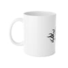 White Ceramic Mug, 11oz - Dark Protectors