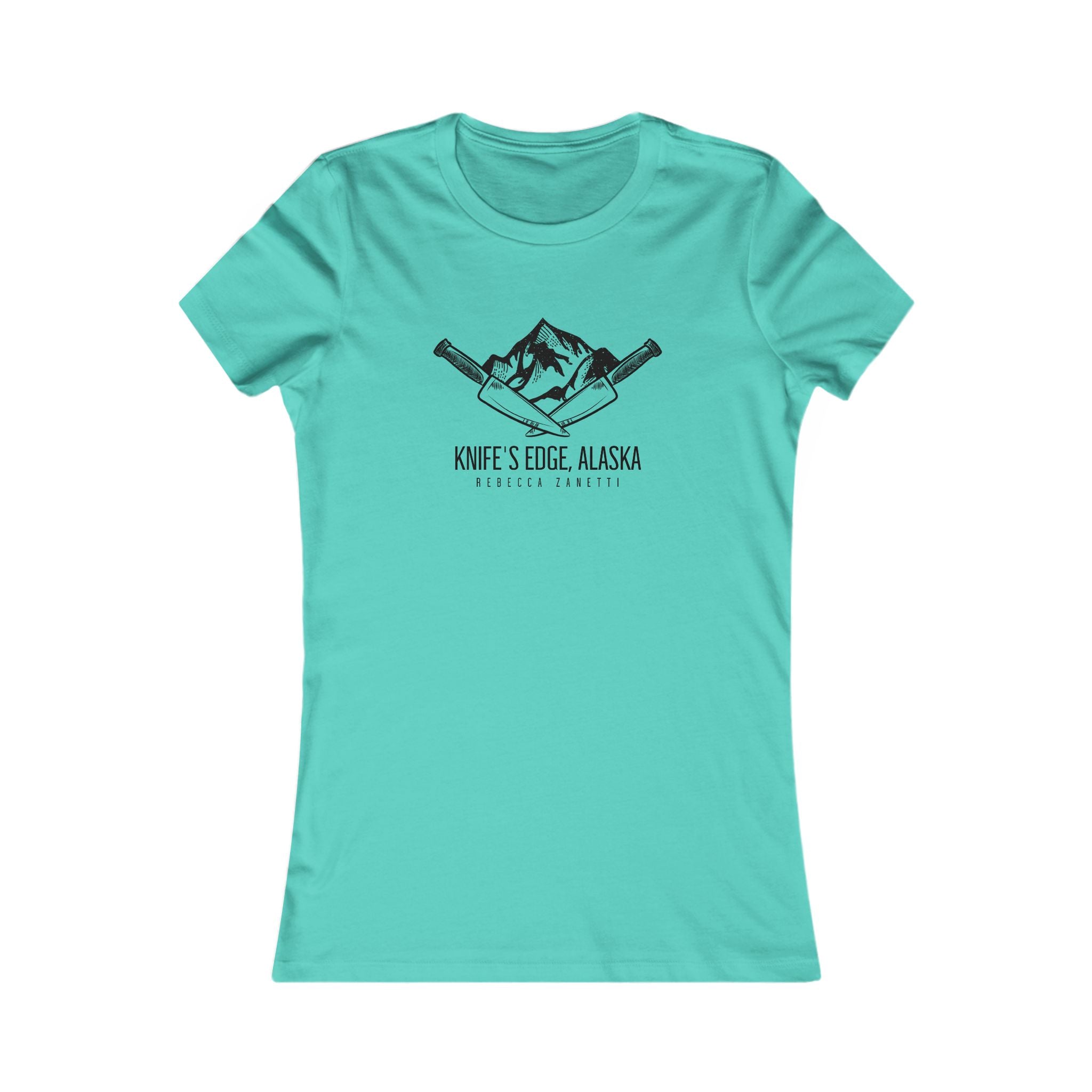 Elegant Women's Favorite Tee - Knife's Edge, Alaska